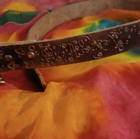 Widespread Panic Leather Belt